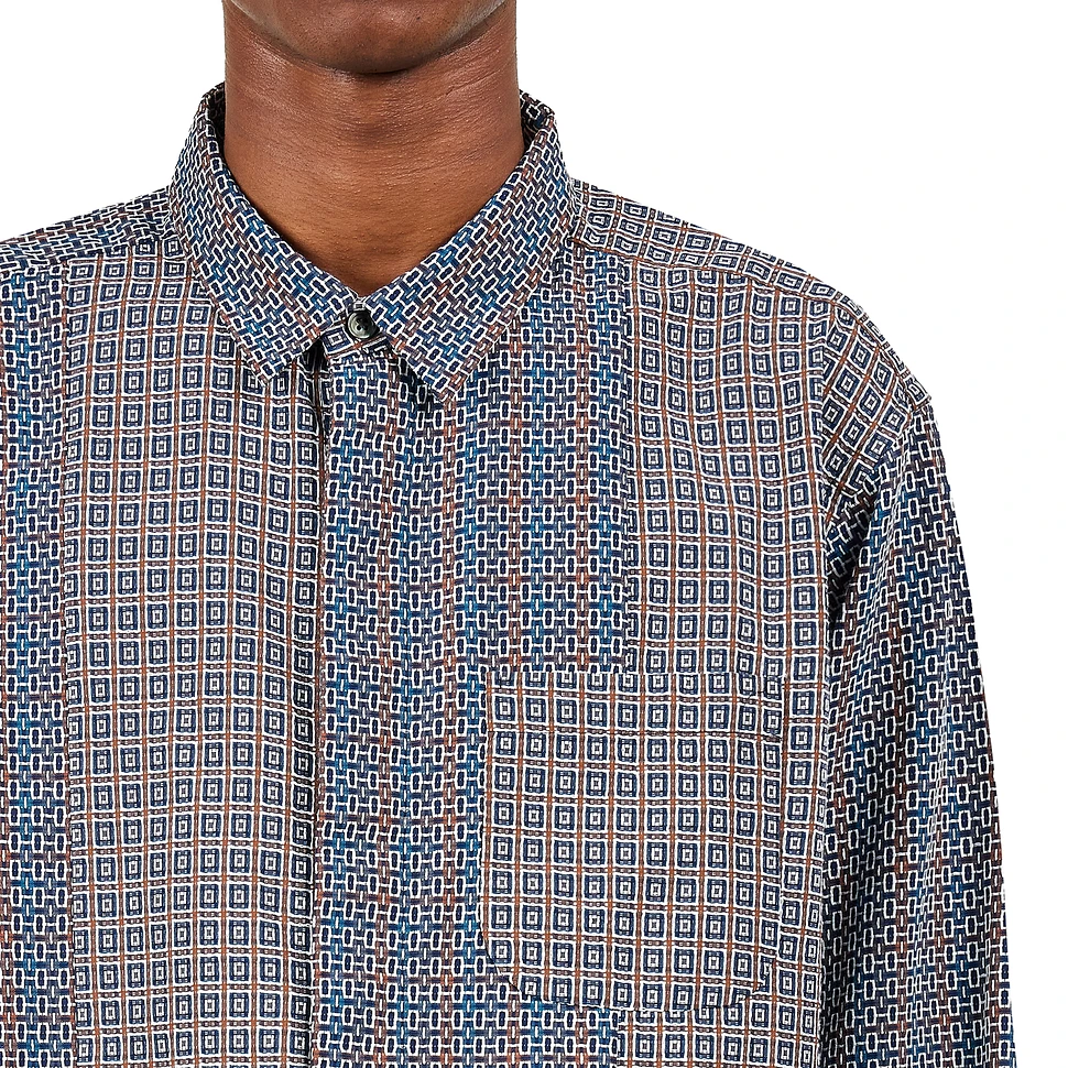 Engineered Garments - Combo Short Collar Shirt