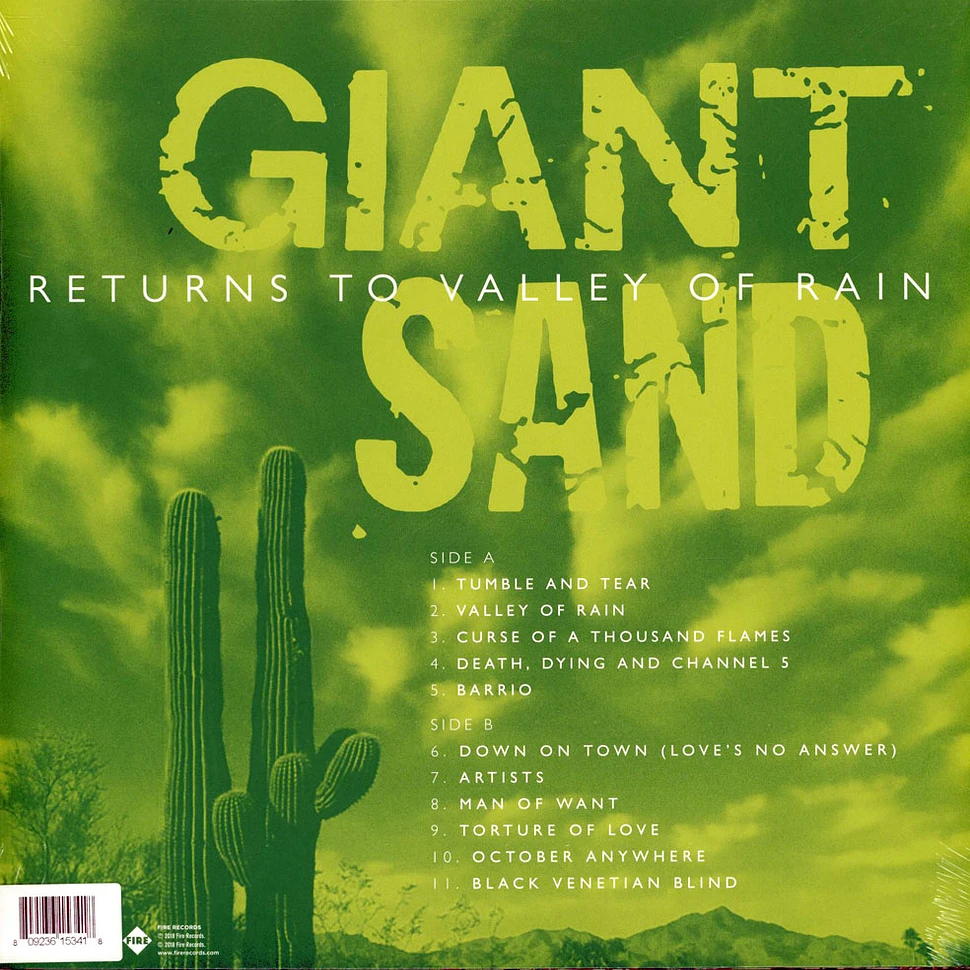 Giant Sand - Returns To Valley Of Rain Black Vinyl Edition