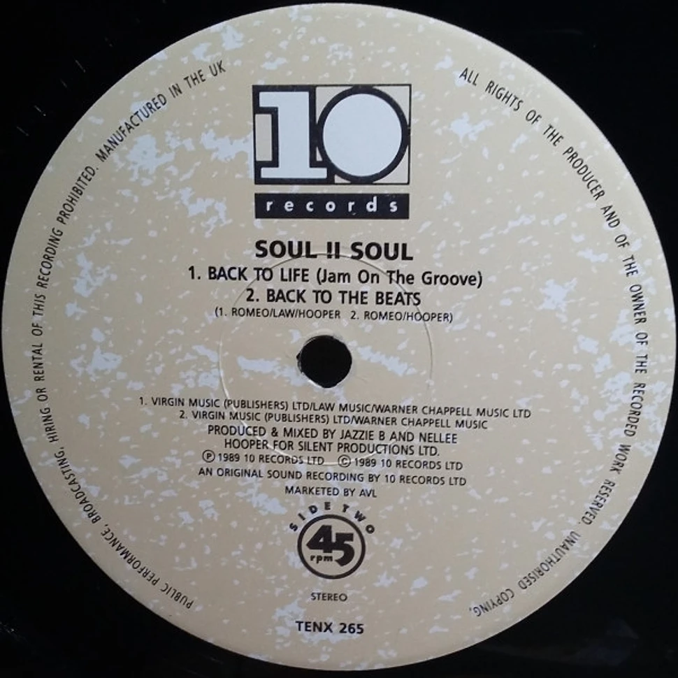 Soul II Soul - Back To Life (Club Mix)