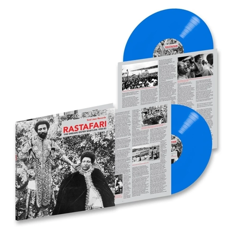 Soul Jazz Records presents - Rastafari:The Dreads Enter Babylon 1955-83 Blue Vinyl Edition