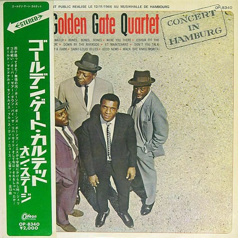 The Golden Gate Quartet - Live Recorded In Concert November 12th 1966 At Hamburg (Germany)