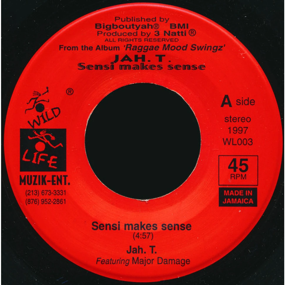 Jah. T. Feat Major Damage / Everton Blender - Sensi Makes Sense / Defender Of The Faith