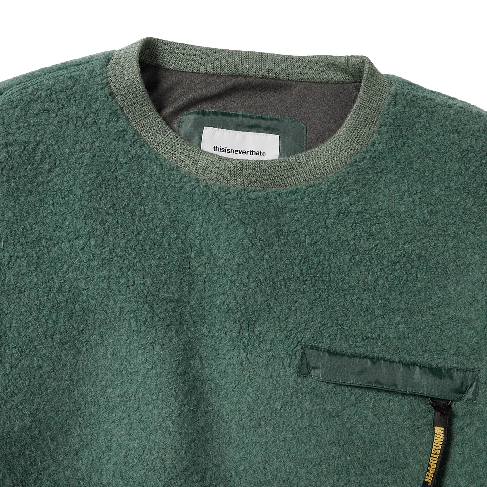 thisisneverthat - Gore-Tex Windstopper Wool Fleece Crewneck