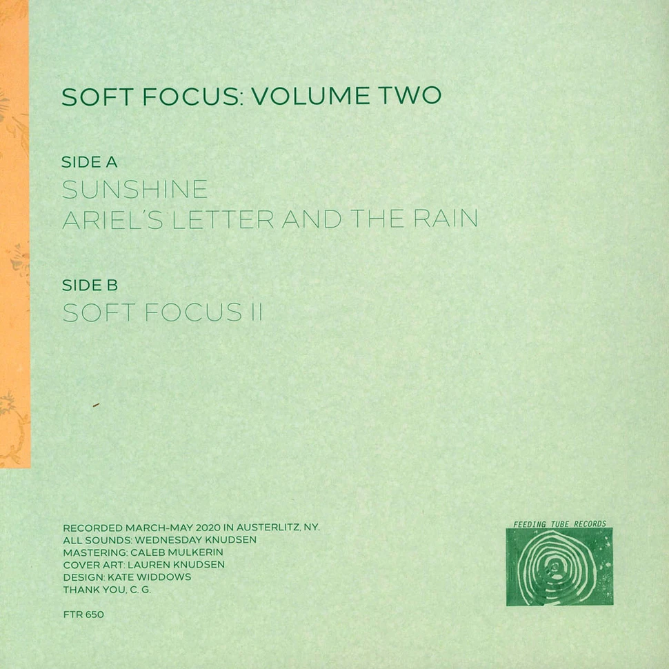 Wednesday Knudsen - Soft Focus Volume Two