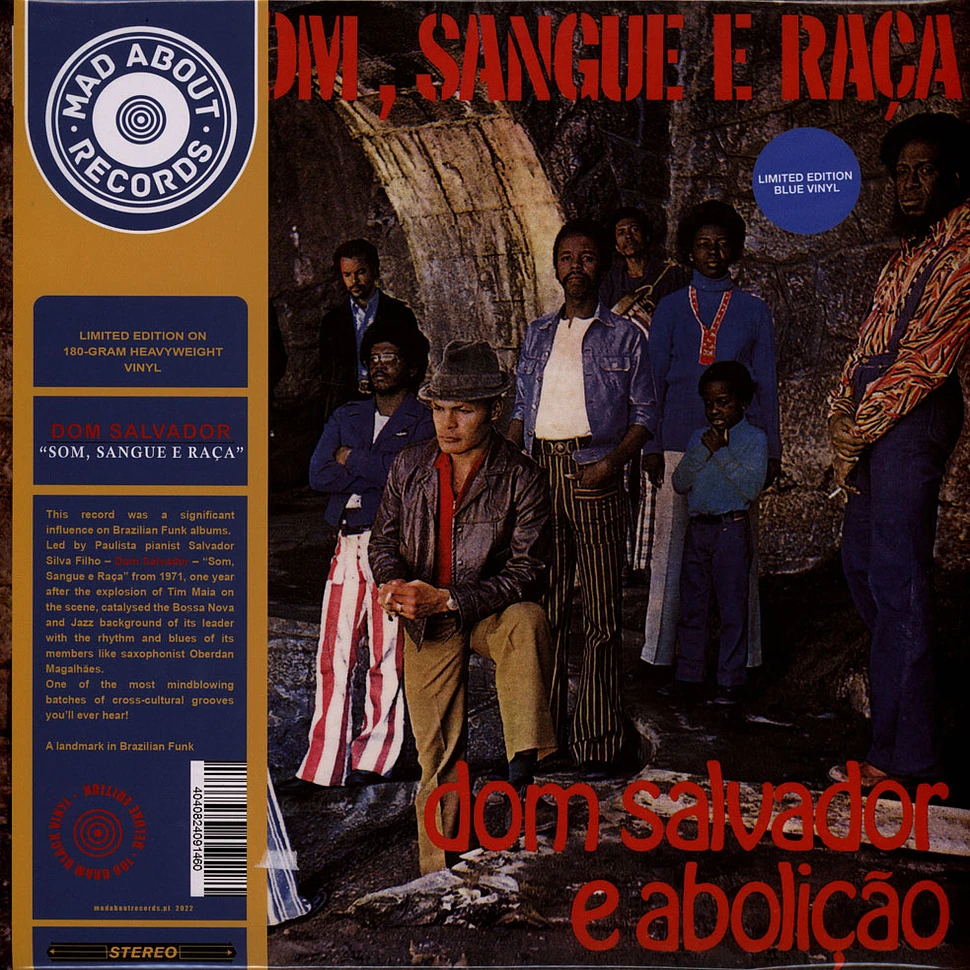 Dom Salvador e Abolicao - Som, Sangue e Raca Blue Vinyl Edtion