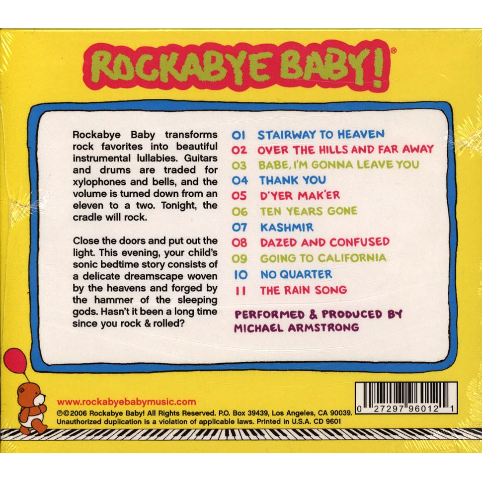 Rockabye Baby! - Lullaby Renditions Of Led Zeppelin