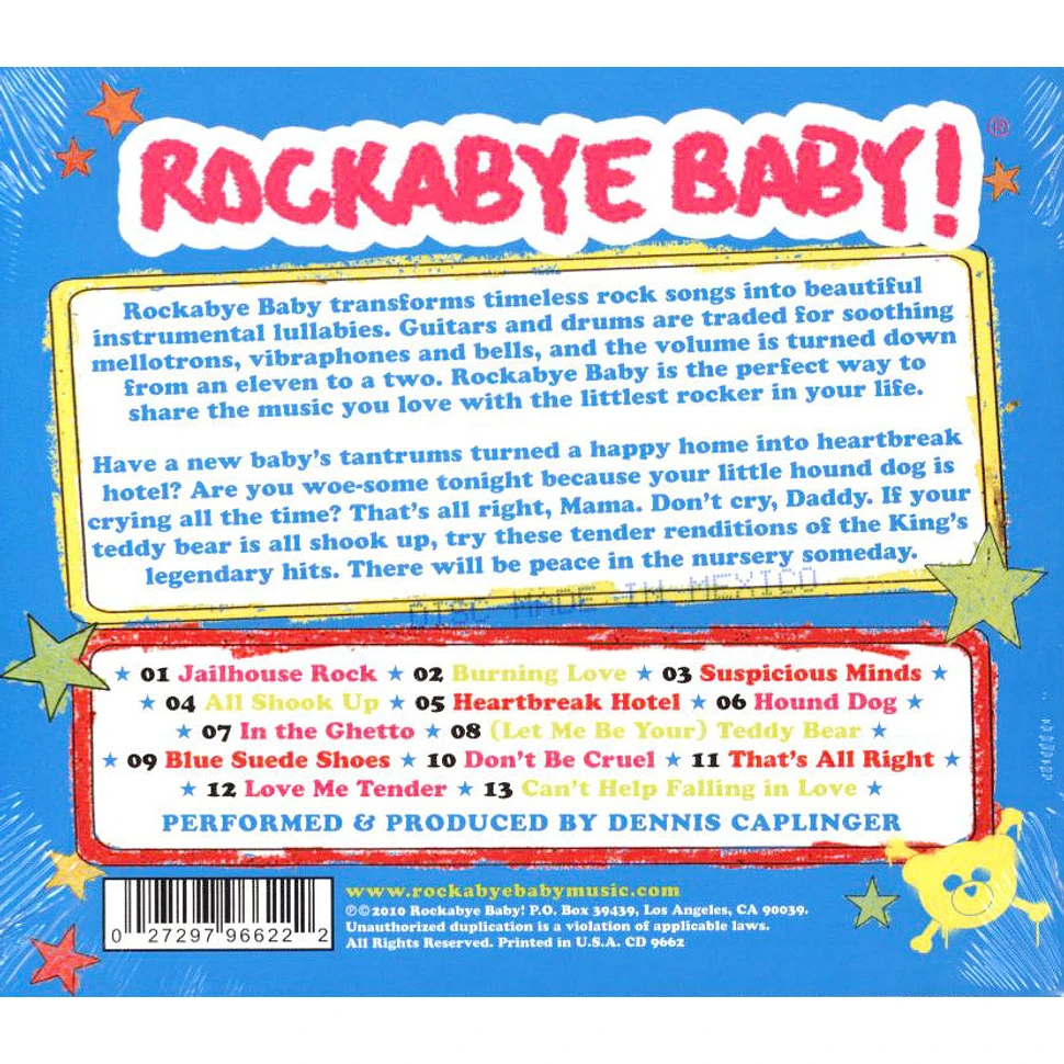 Rockabye Baby! - Lullaby Renditions Of Elvis Presley