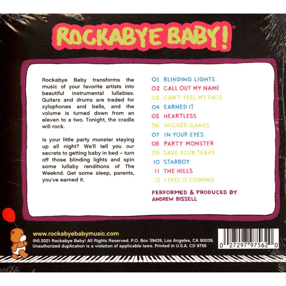 Rockabye Baby! - Lullaby Renditions Of The Weeknd