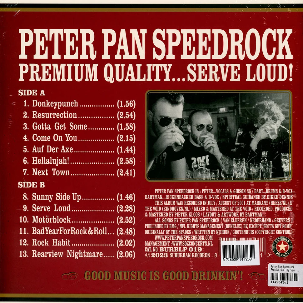 Peter Pan Speedrock - Premium Quality Serve Loud