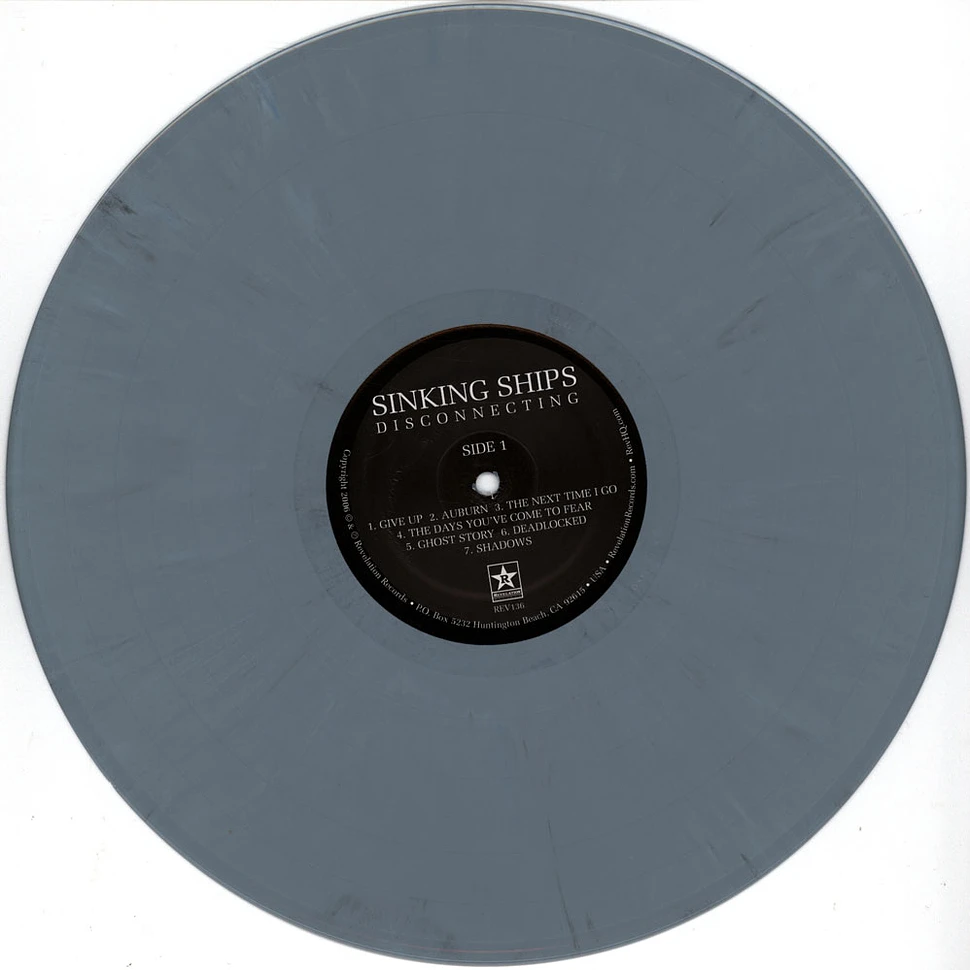 Sinking Ships - Disconnecting Eco-Gray Vinyl Ediito