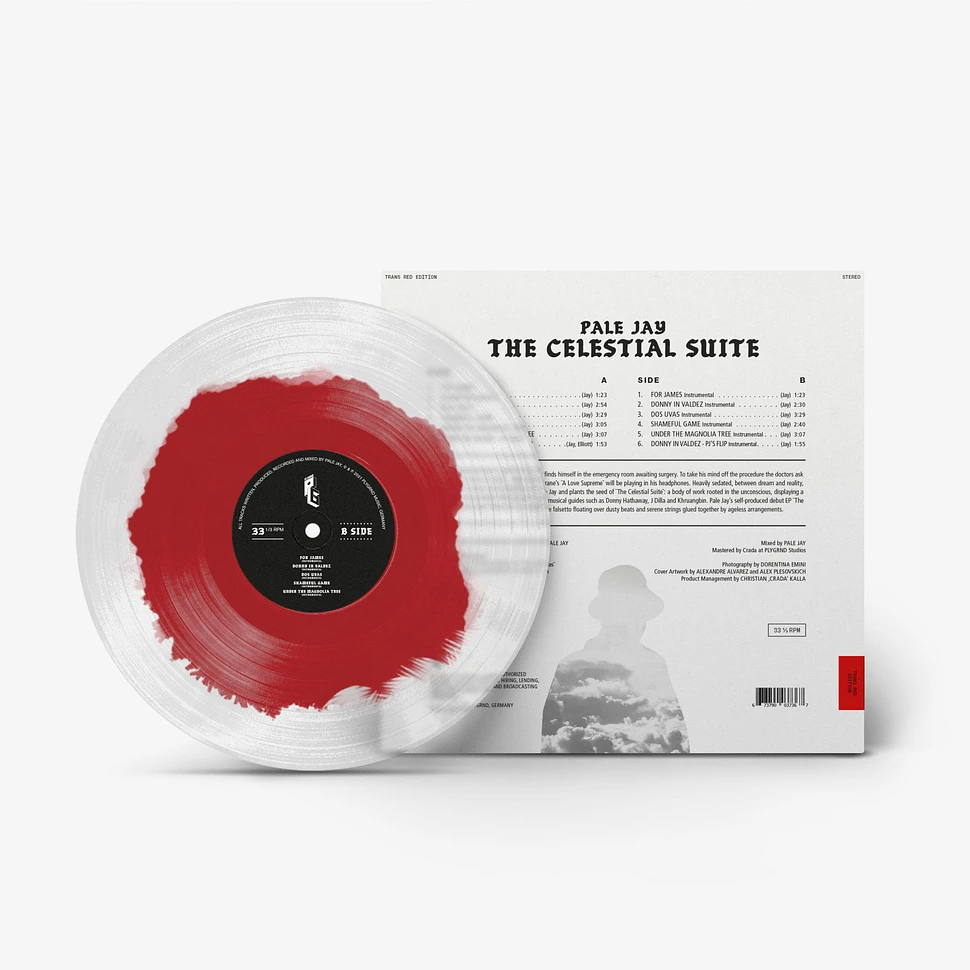 Pale Jay - The Celestial Suite Signed Transparent W/ Red Vinyl Edition