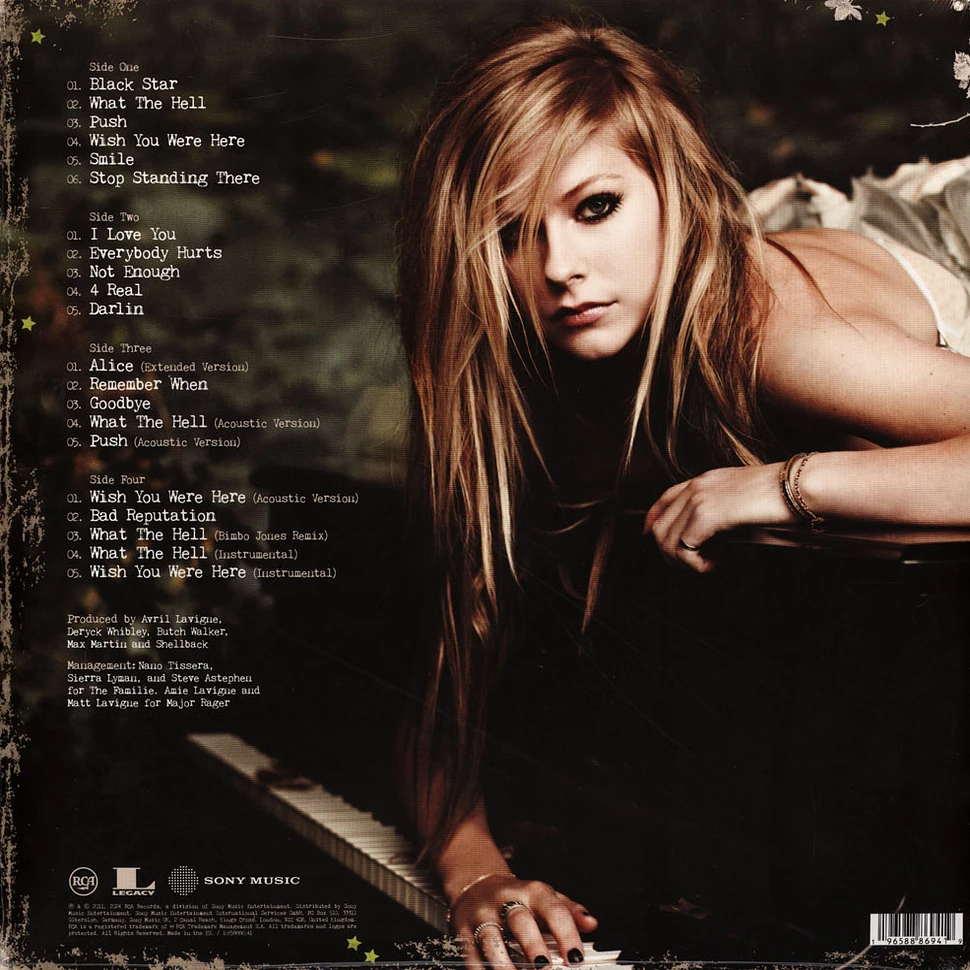 Avril Lavigne - Goodbye Lullaby Black Vinyl Edition