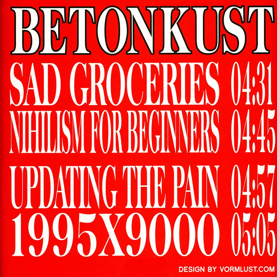 Betonkust - Bar Records 06