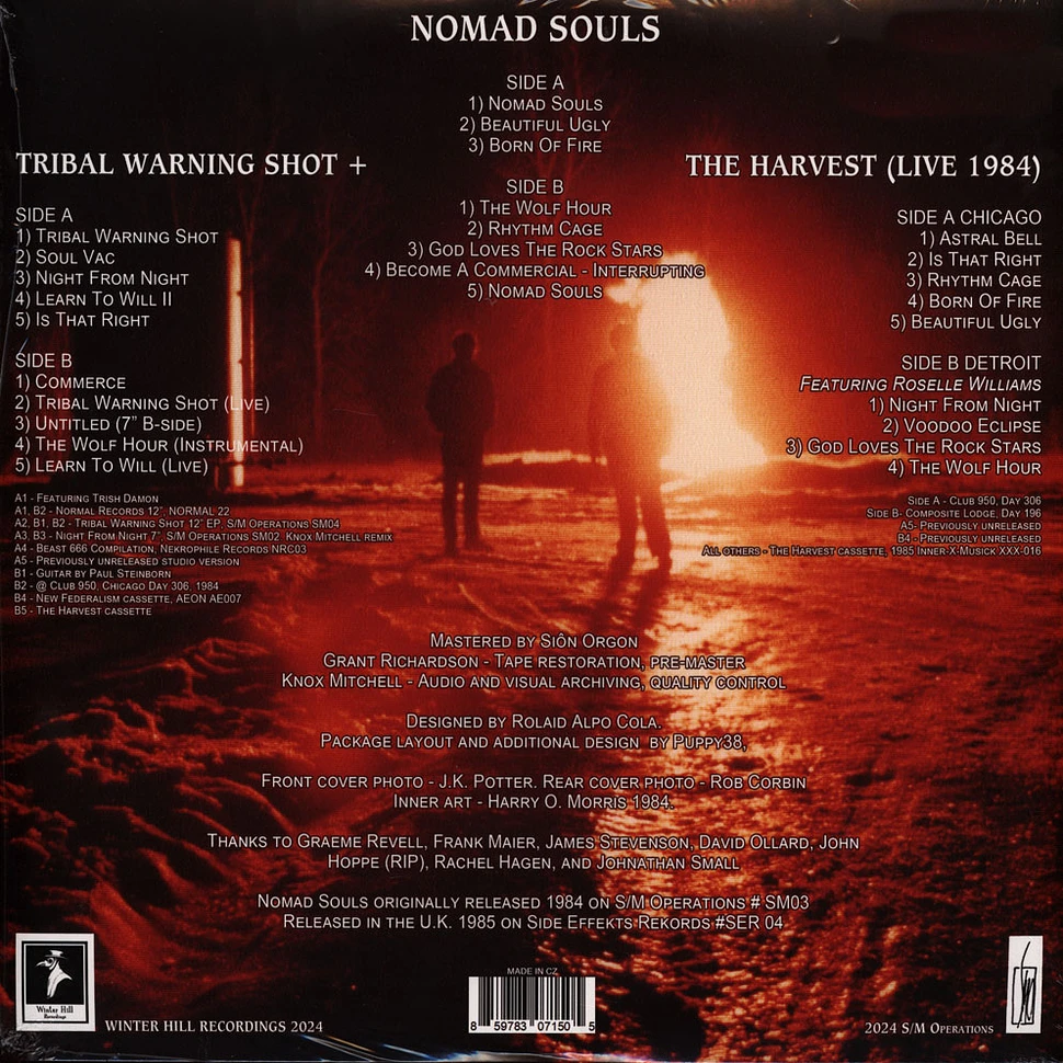 Hunting Lodge - Nomad Souls / Tribal Warning Shot+ / The Harvest (Live) - 40th Anniversary