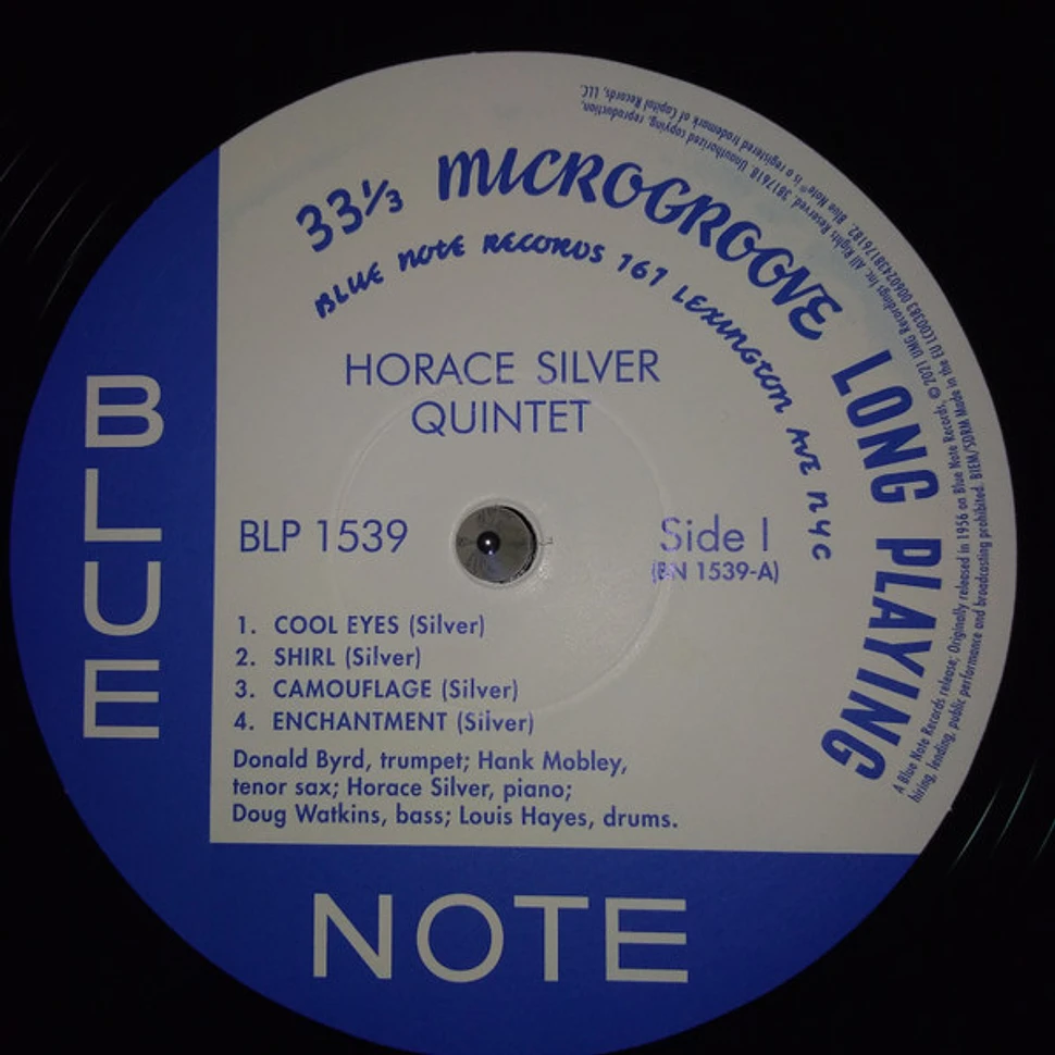 The Horace Silver Quintet - 6 Pieces Of Silver