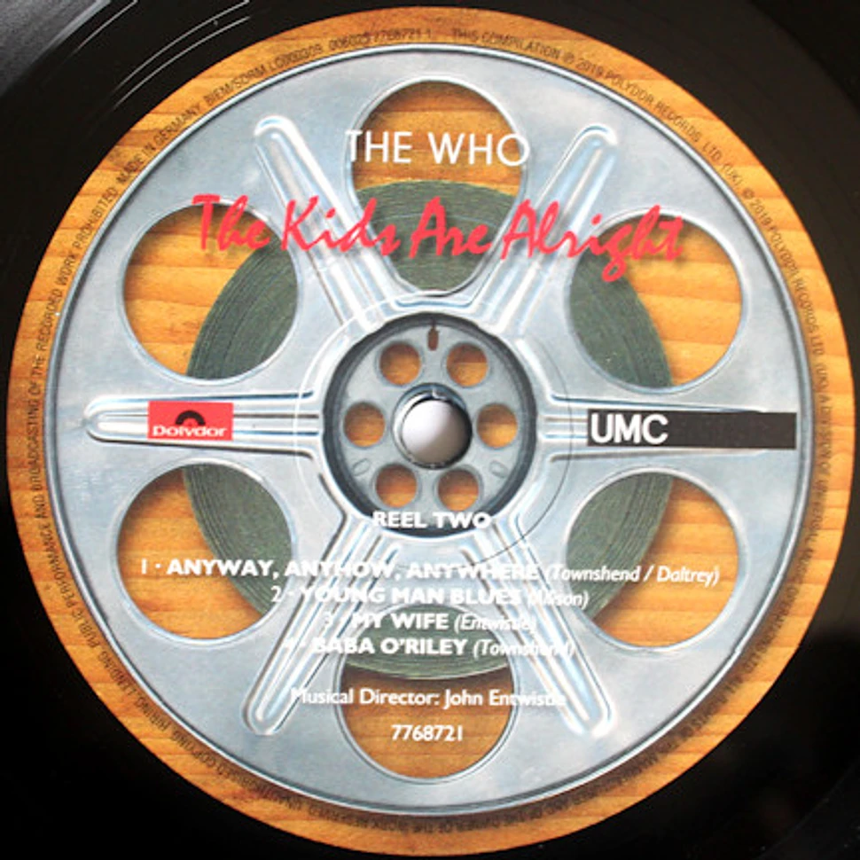 The Who - Music From The Soundtrack Of The Movie - The Kids Are Alright