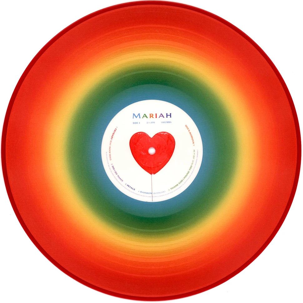 Mariah Carey - Rainbow 25th Anniversary Edition Colored Vinyl Edition