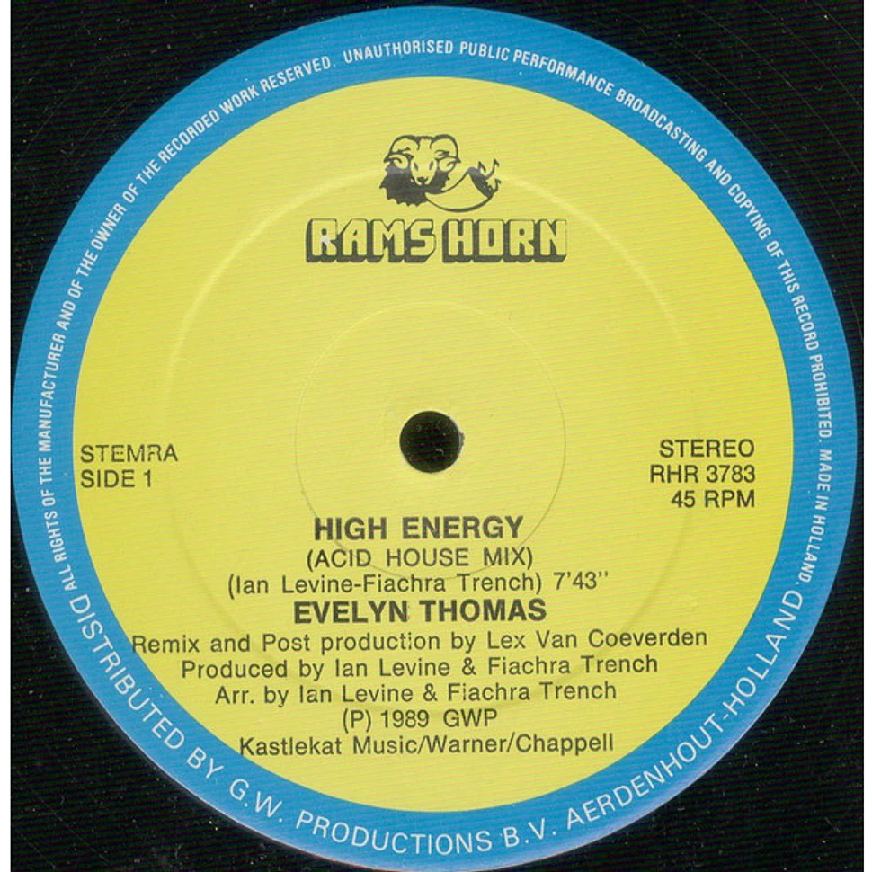 Evelyn Thomas - High Energy / Only Once In A Lifetime