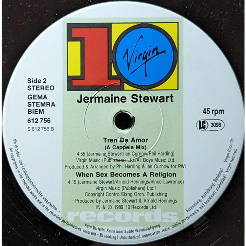 Jermaine Stewart - Tren De Amor