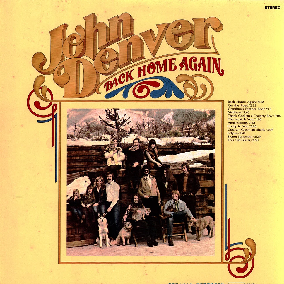 John Denver - Back Home Again