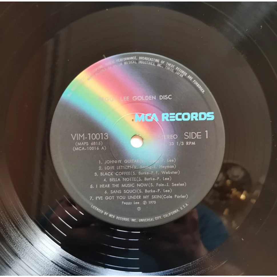 Peggy Lee - Golden Disc