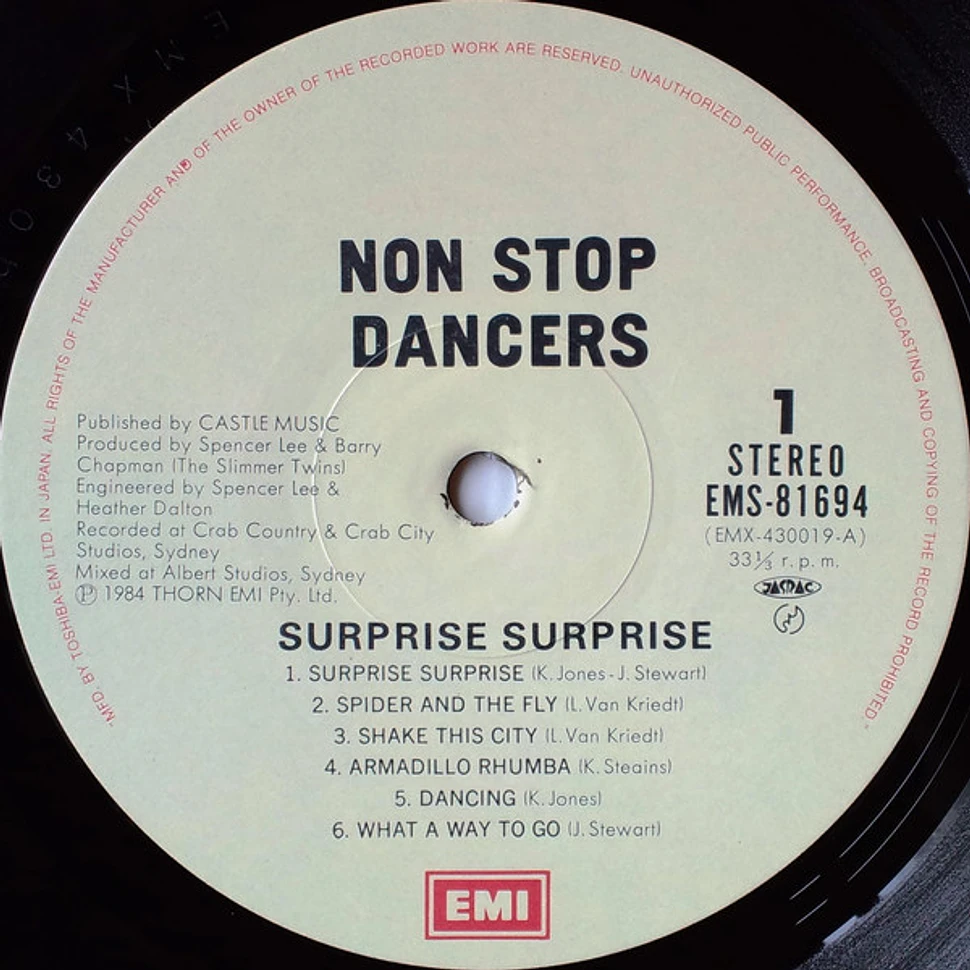 Non Stop Dancers - Surprise Surprise