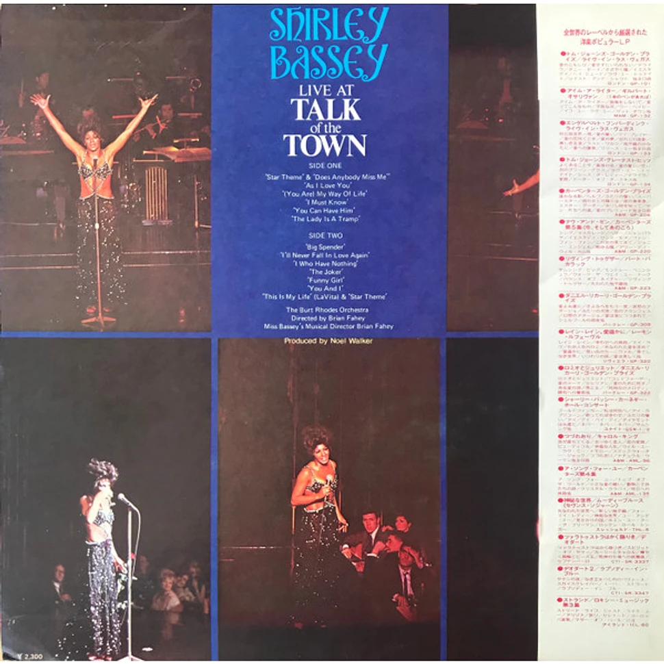 Shirley Bassey - Live At Talk Of The Town