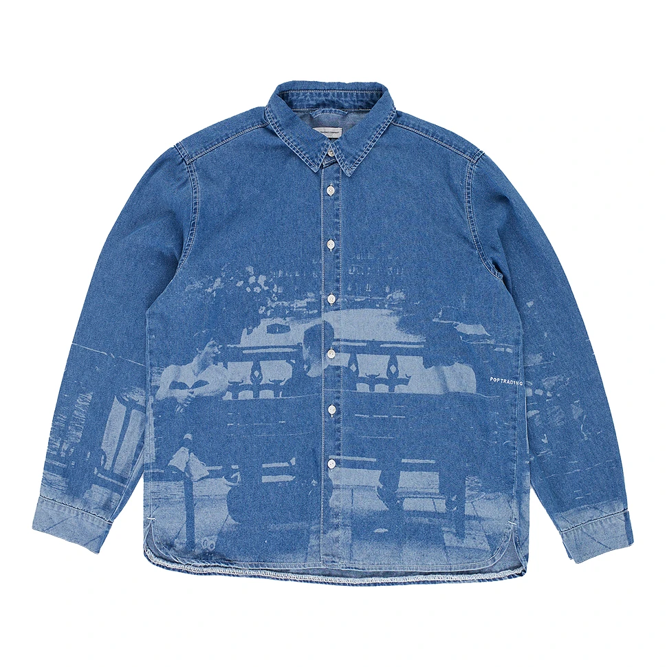 Pop Trading Company - Printed Denim Shirt