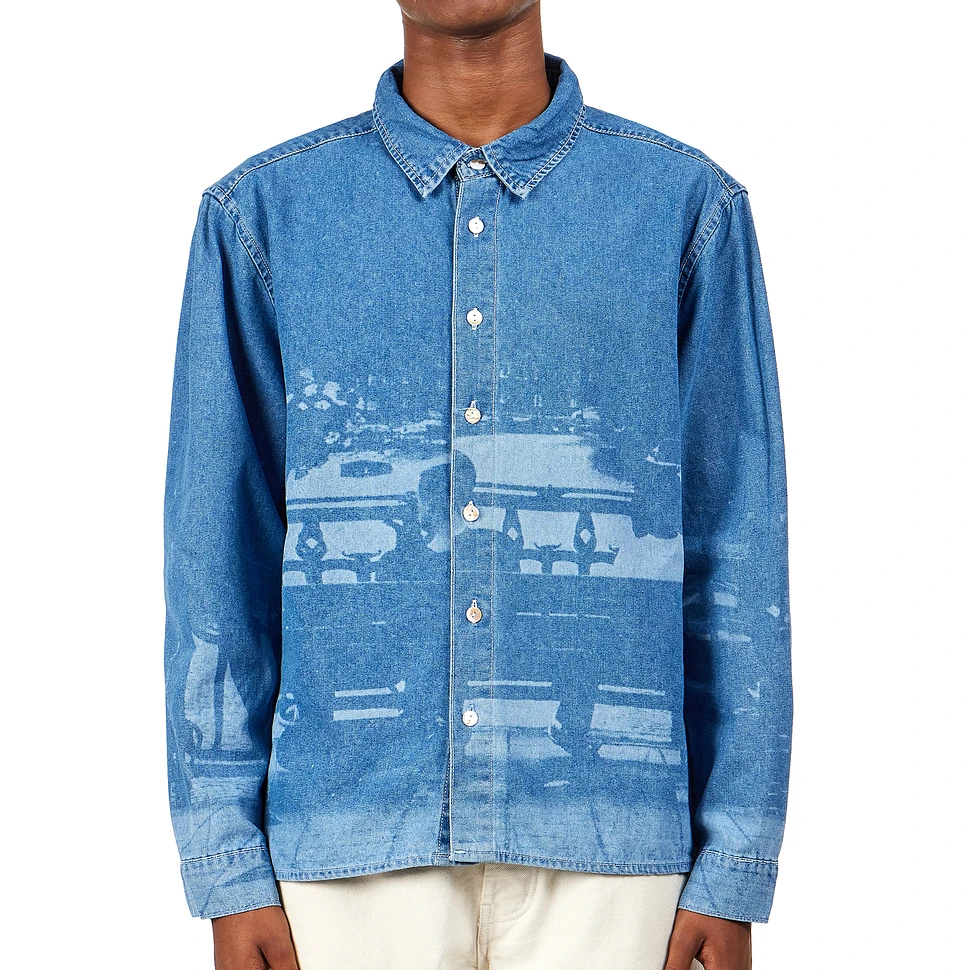 Pop Trading Company - Printed Denim Shirt