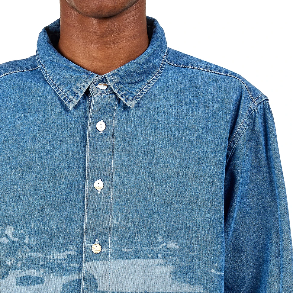 Pop Trading Company - Printed Denim Shirt