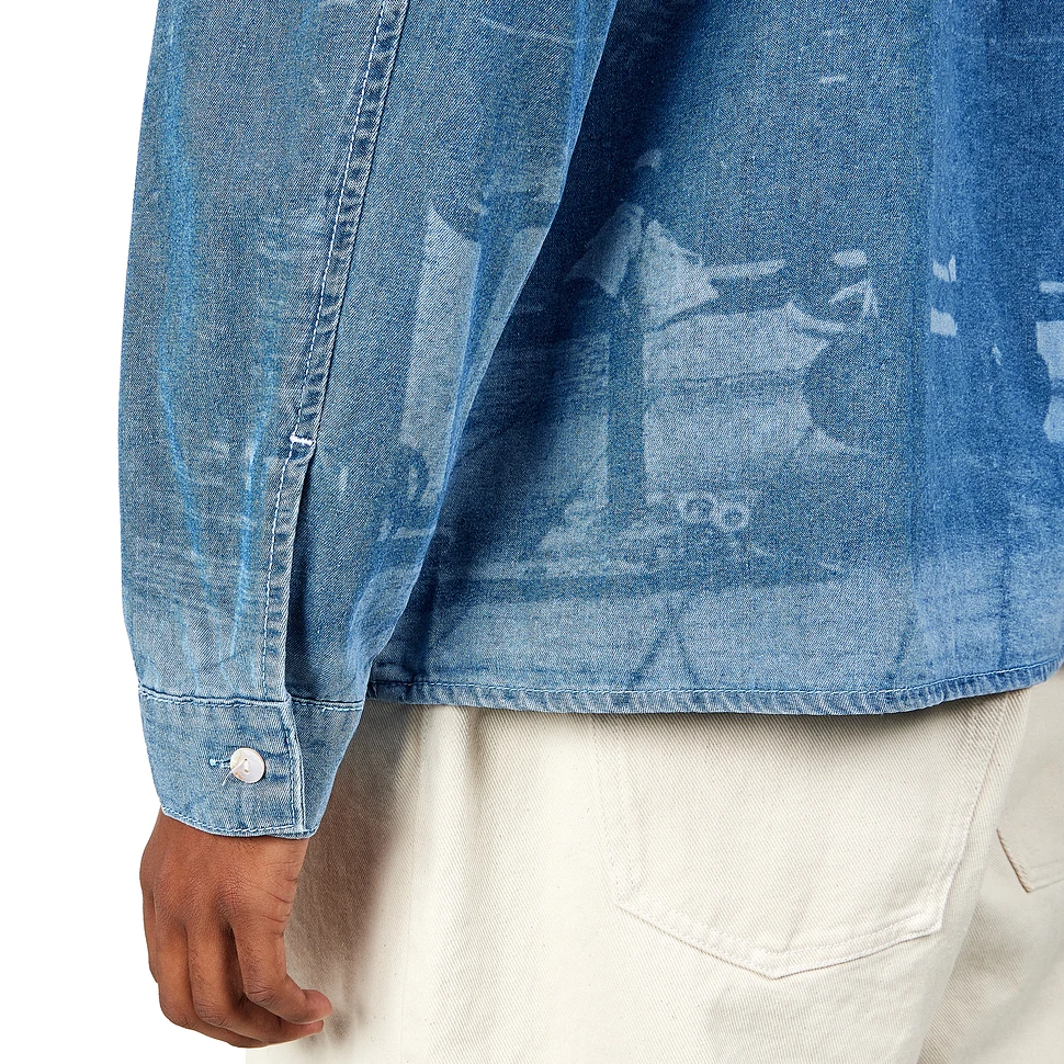 Pop Trading Company - Printed Denim Shirt