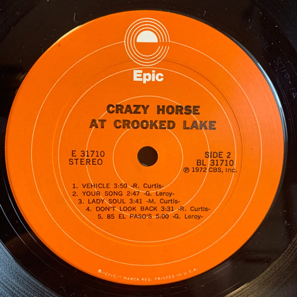 Crazy Horse - At Crooked Lake