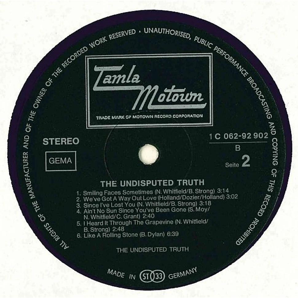 The Undisputed Truth - The Undisputed Truth