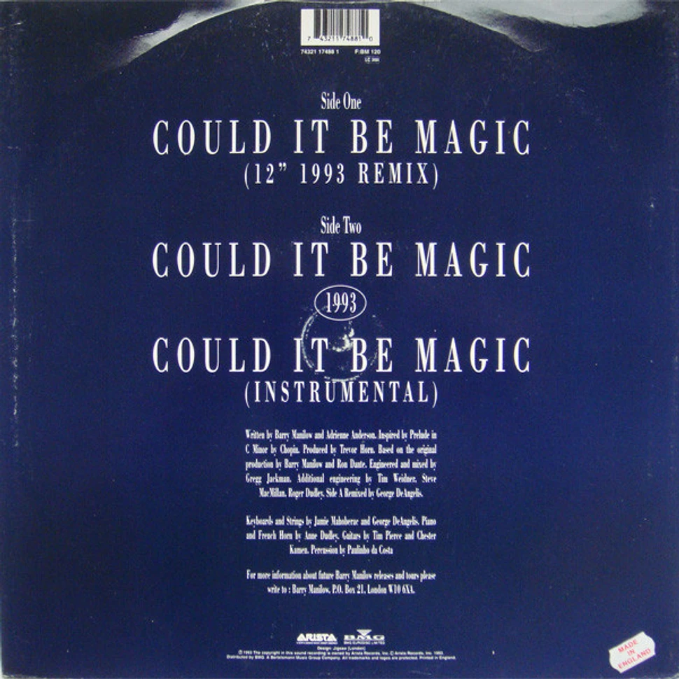 Barry Manilow - Could It Be Magic 1993