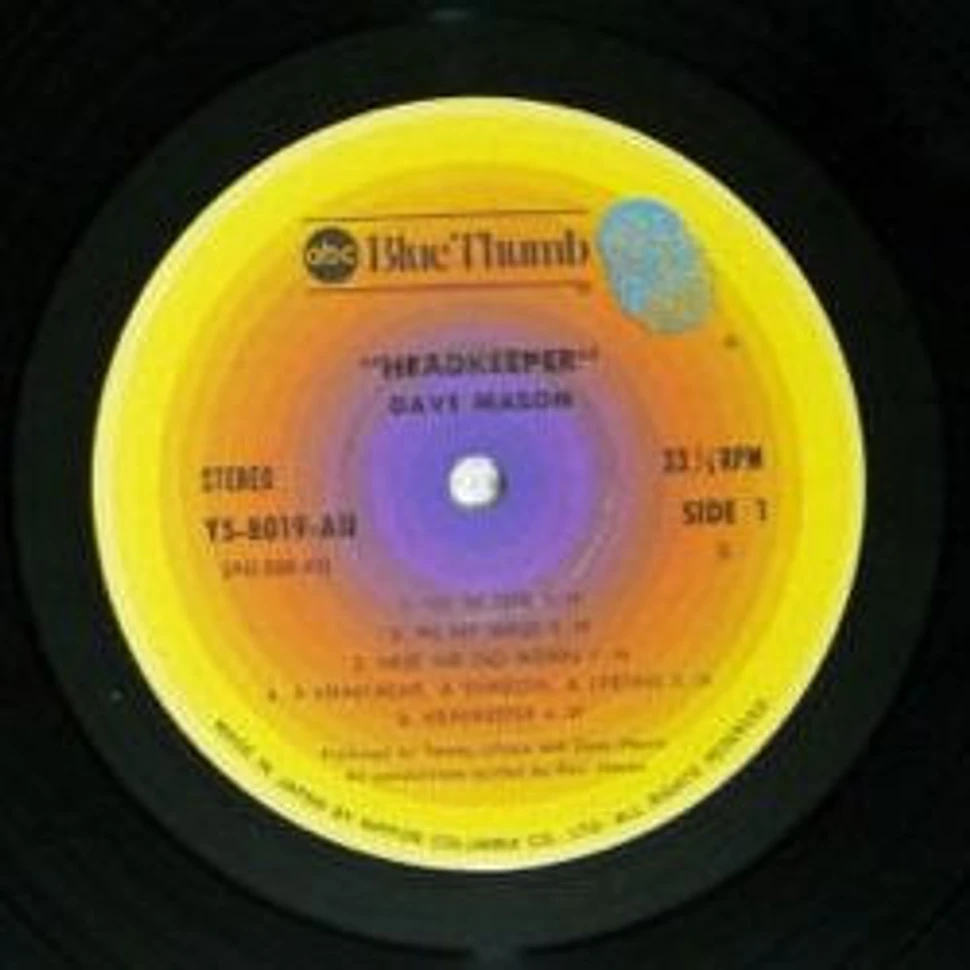 Dave Mason - Headkeeper