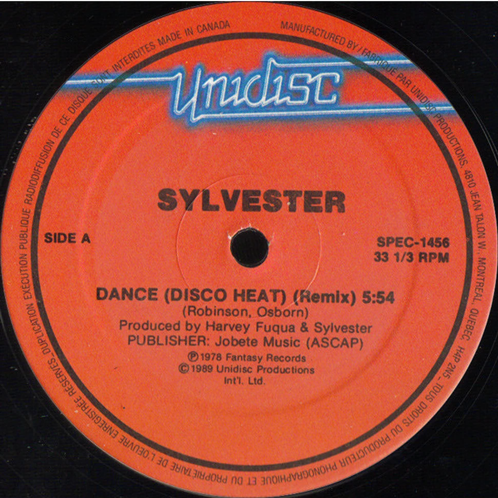 Sylvester - Dance (Disco Heat) / Stars