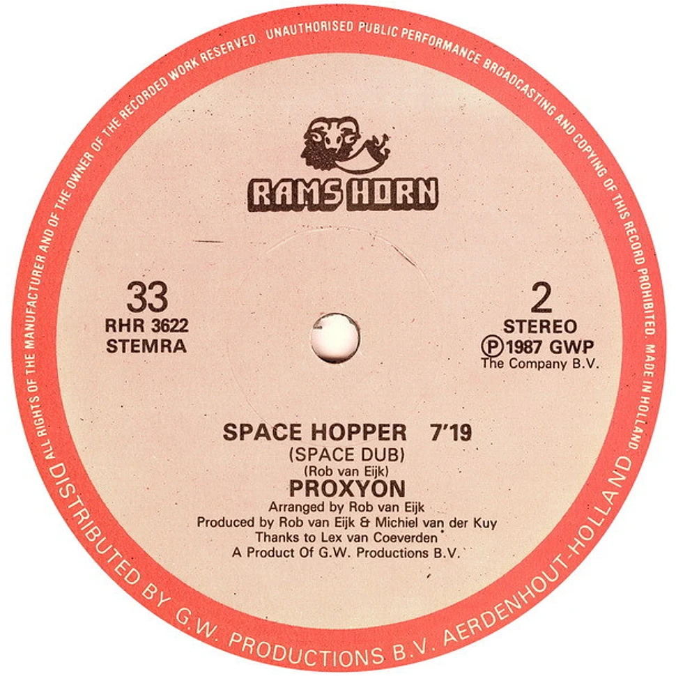 Proxyon - Space Hopper