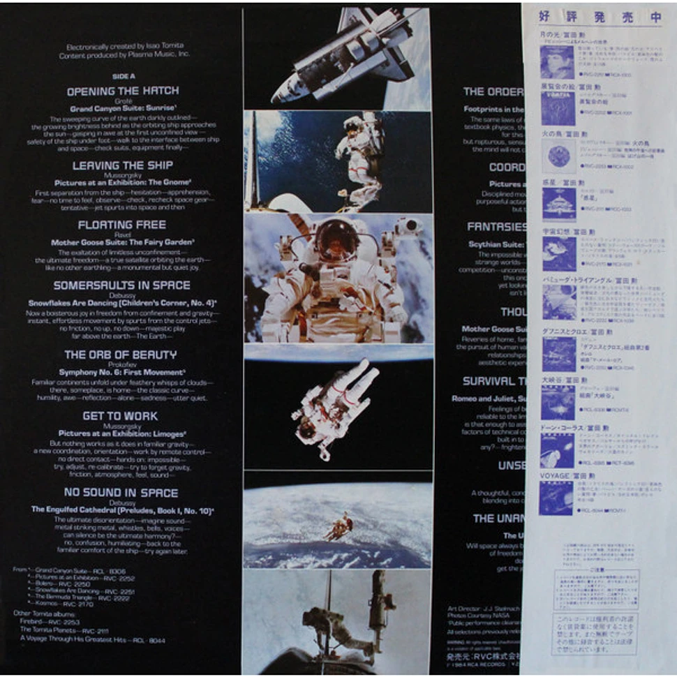 Tomita - Space Walk - Impression Of An Astronaut