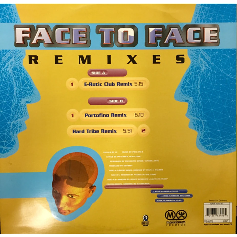 Odyssey - Face To Face (Remixes)