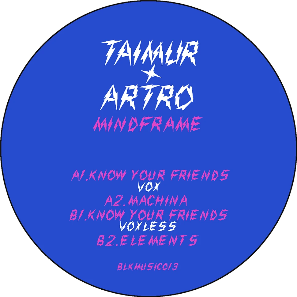 Taimur & Artro - Mindframe EP