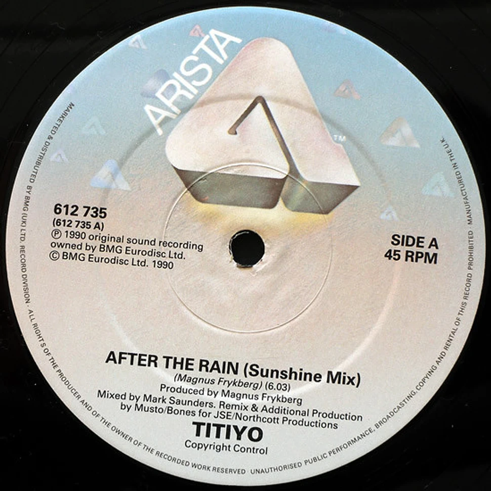 Titiyo - After The Rain (The Remixes)