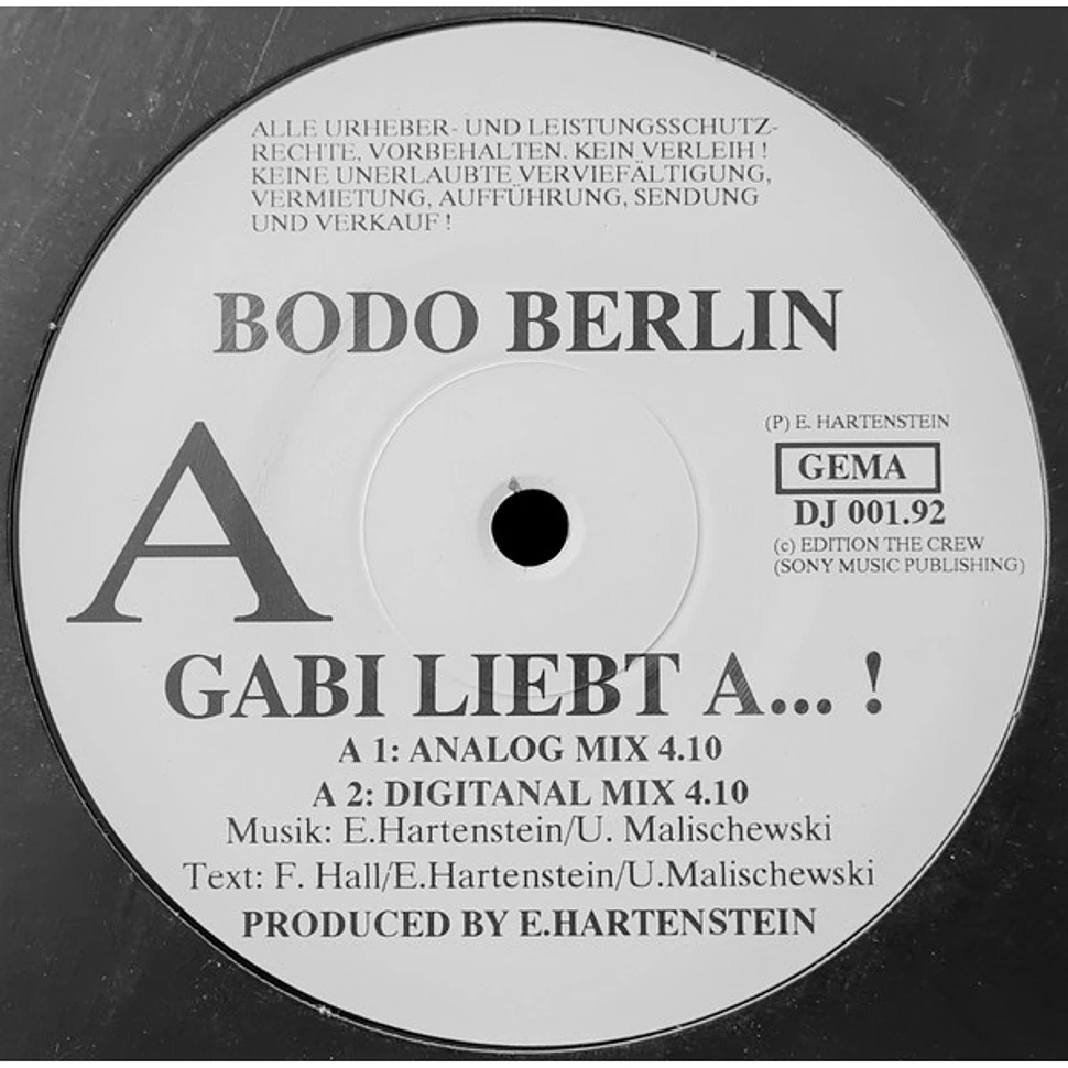 Bodo Berlin - Gabi Liebt A... !