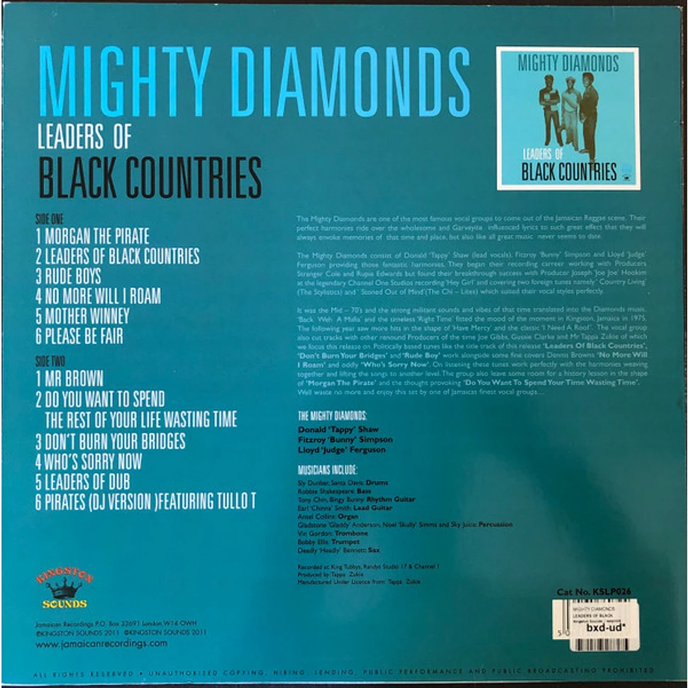 The Mighty Diamonds - Leaders Of Black Countries