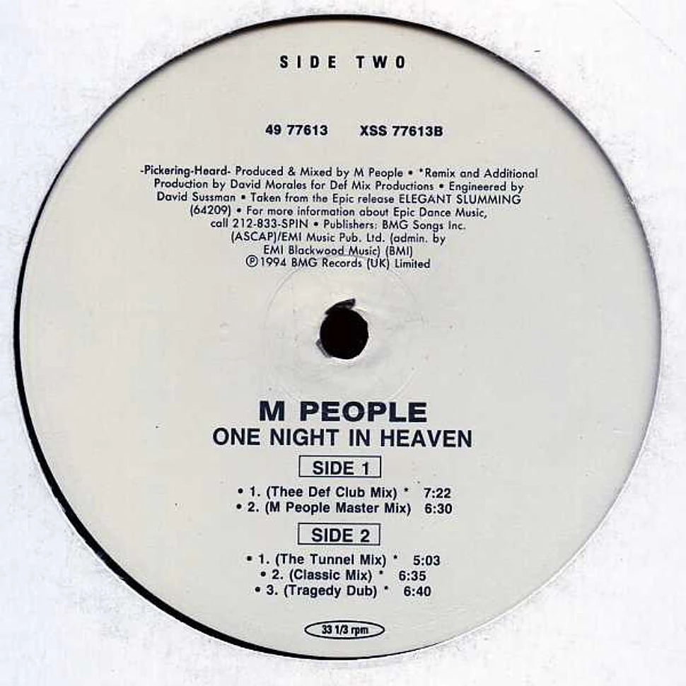 M People - One Night In Heaven