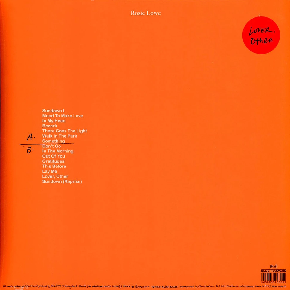 Rosie Lowe - Lover, Other Orange Vinyl Edition