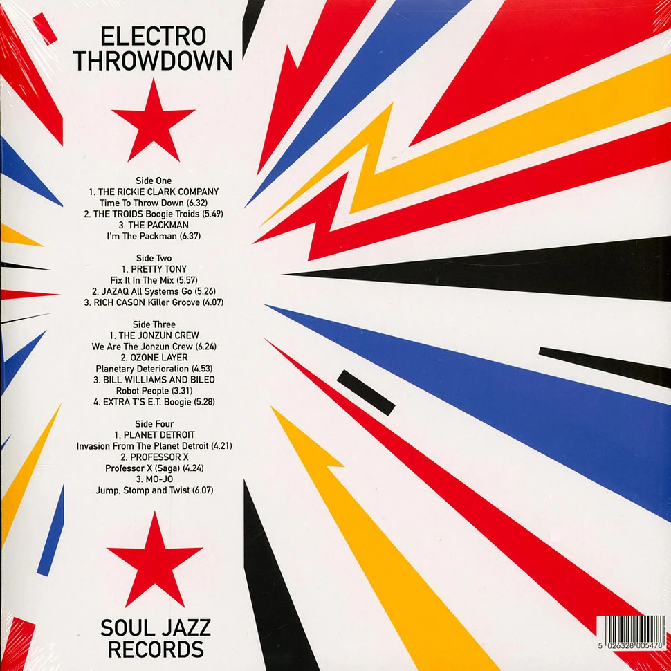 Soul Jazz Records presents - Electro Throwdown (1982-1989)