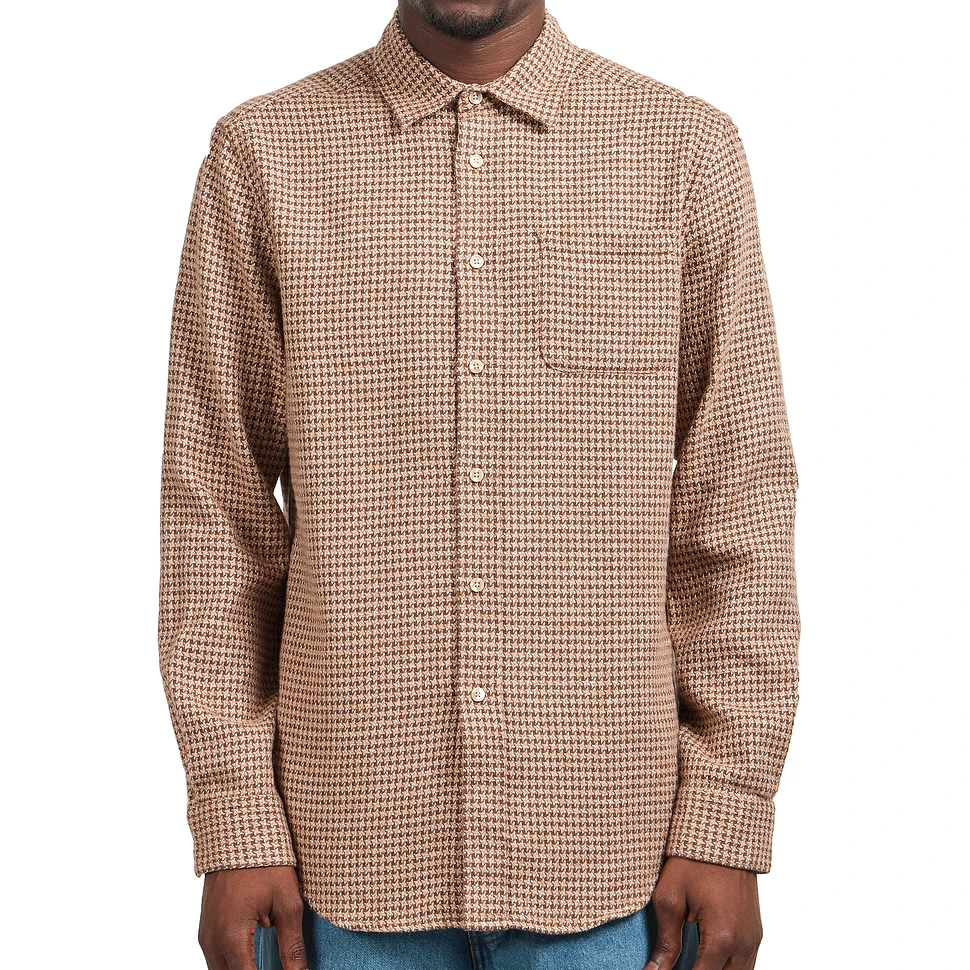 Portuguese Flannel - Abstract Pied Poule Shirt