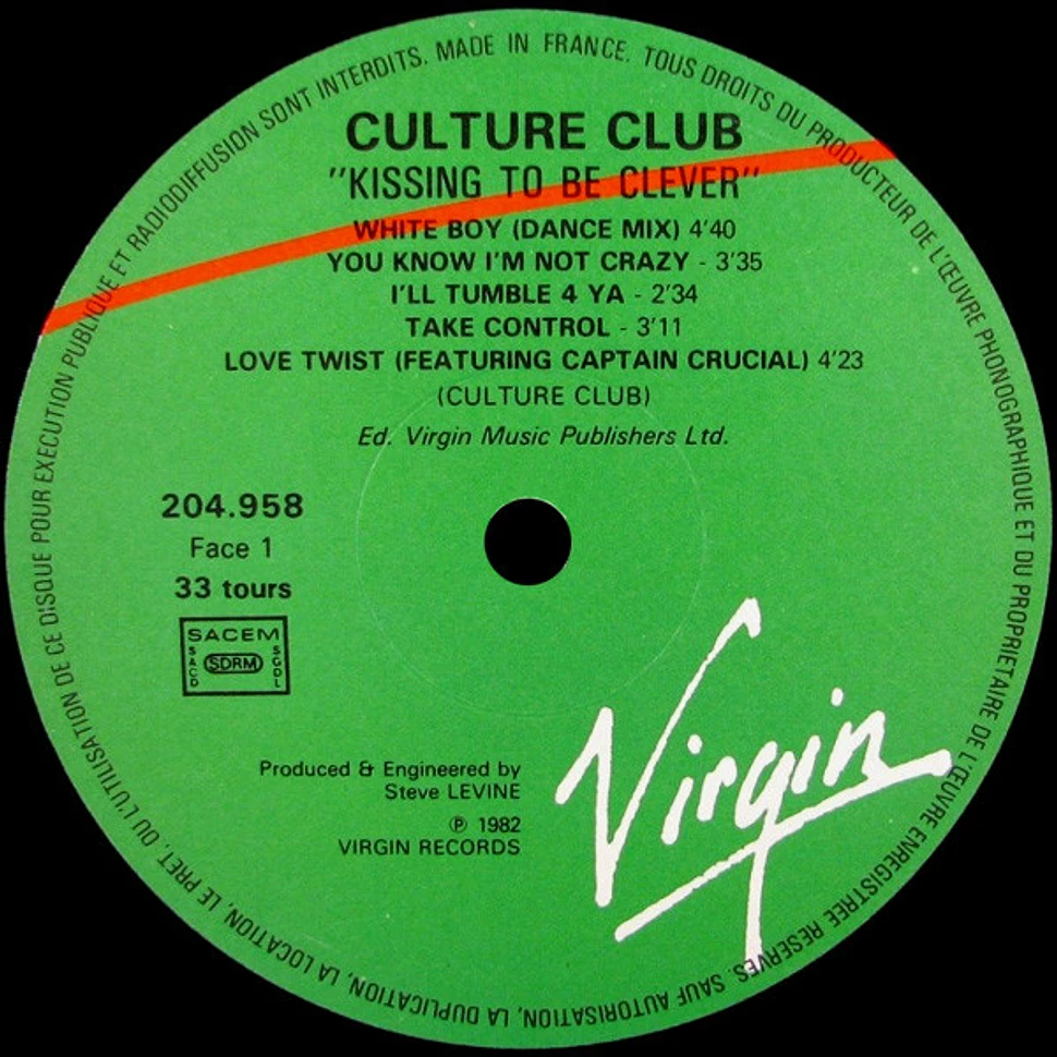 Culture Club - Kissing To Be Clever