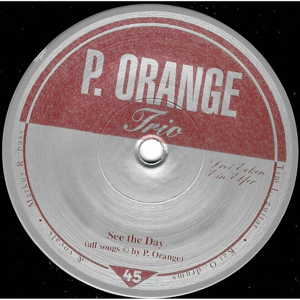 P. Orange - See The Day