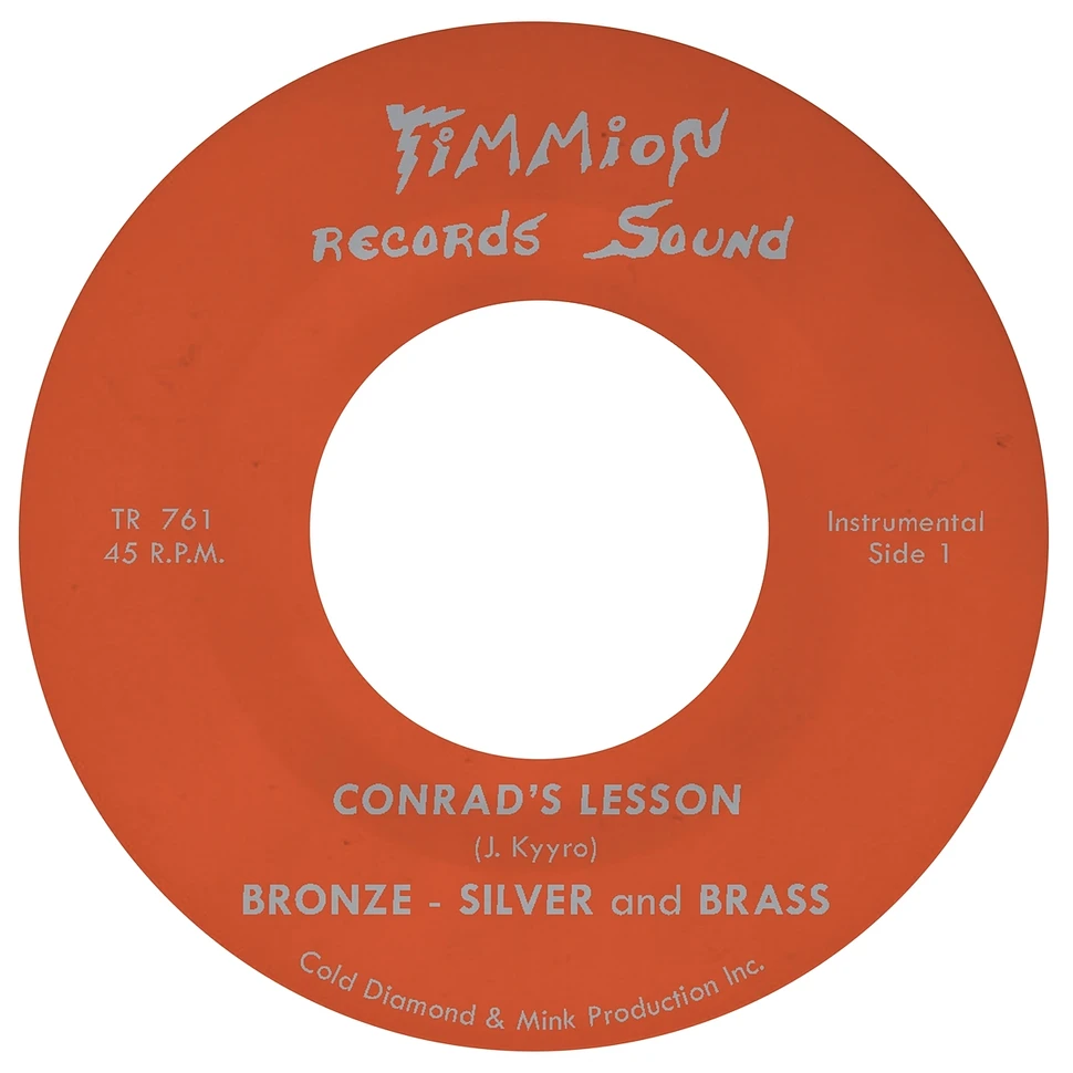 Bronze, Silver & Brass - Conrad's Lesson Black Vinyl Edition